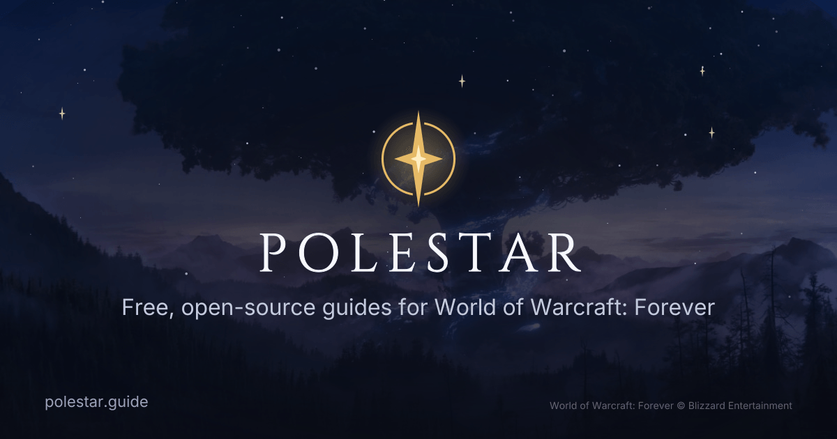 Polestar Client: free desktop app for the WoW: Forever guide addon